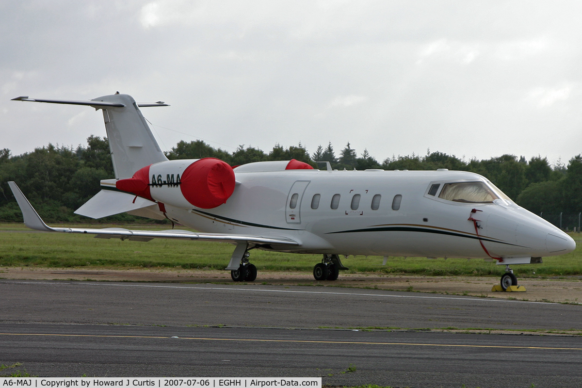 A6-MAJ, 2003 Learjet 60 C/N 60-270, Corporate.