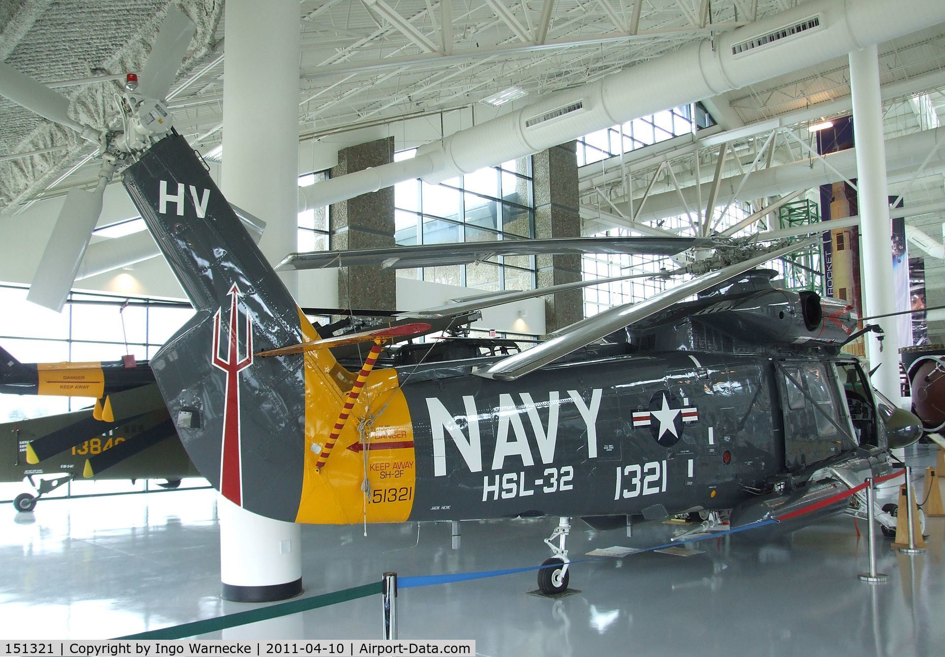 151321, Kaman SH-2F Seasprite C/N 158 (N8064Z), Kaman SH-2F Seasprite at the Evergreen Aviation & Space Museum, McMinnville OR