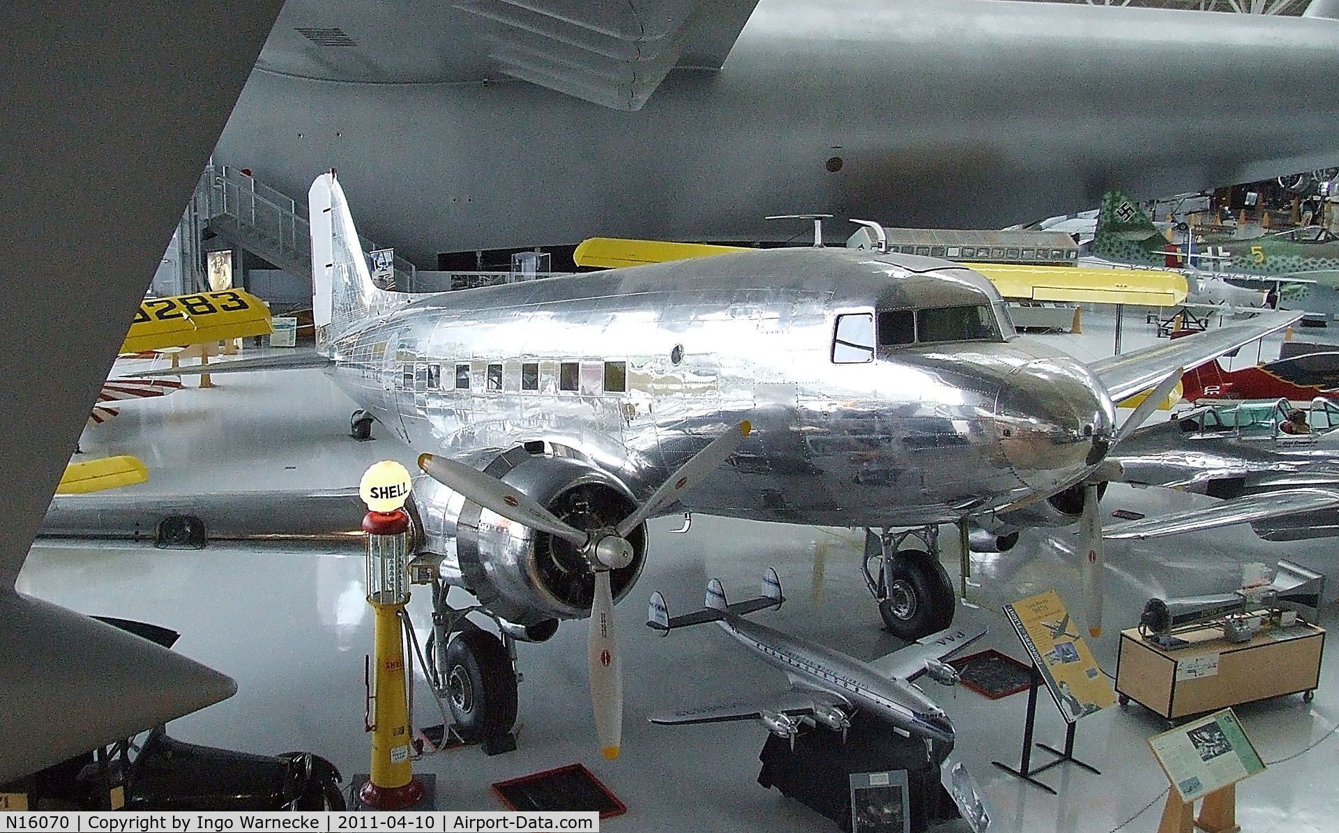 N16070, 1936 Douglas DC-3A-S1C3G C/N 1910, Douglas DC-3A at the Evergreen Aviation & Space Museum, McMinnville OR