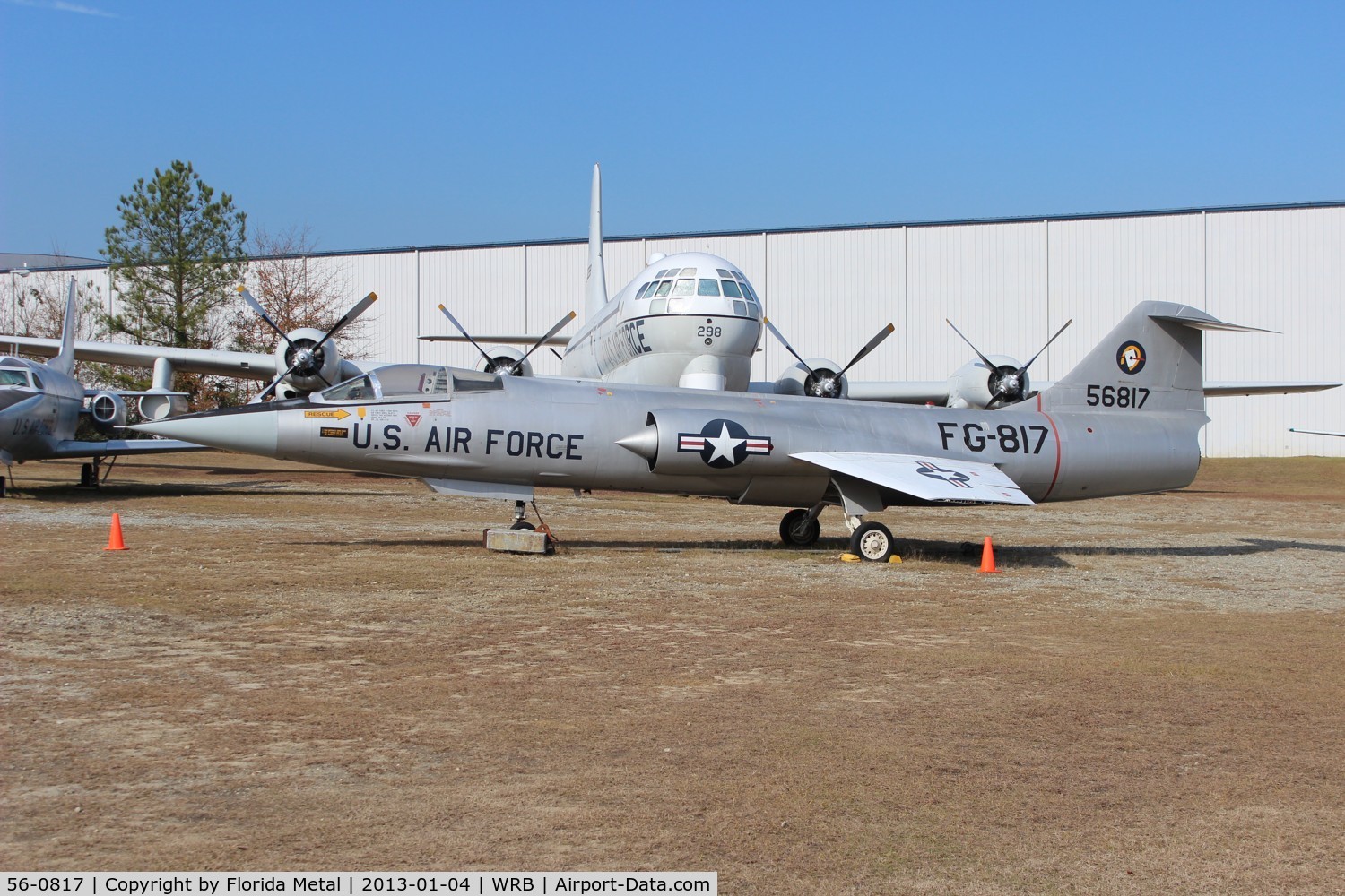 56-0817, 1956 Lockheed F-104A Starfighter C/N 183-1105, F-104 Starfighter