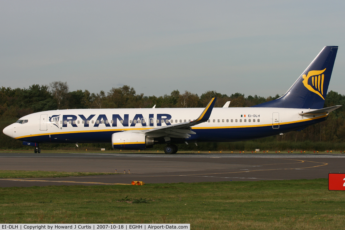 EI-DLH, 2006 Boeing 737-8AS C/N 33590, Ryanair.