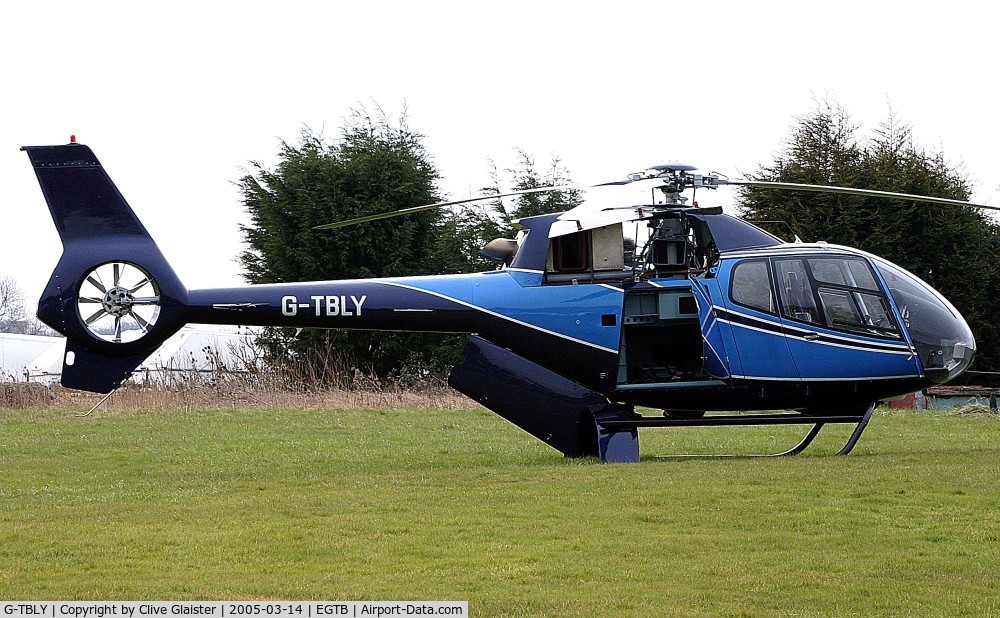 G-TBLY, 2001 Eurocopter EC-120B Colibri C/N 1192, Ex: F-WQOV > G-TBLY - Originally owned to, McAlpine Helicopters Ltd in March 2001 and currently with, AD Bly Aircraft Leasing Ltd since July 2001.