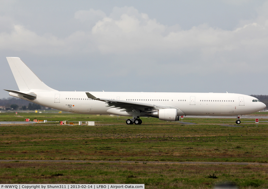 F-WWYQ, 2012 Airbus A330-302 C/N 1385, C/n 1385 - For Iberia and new logos on engines removed...