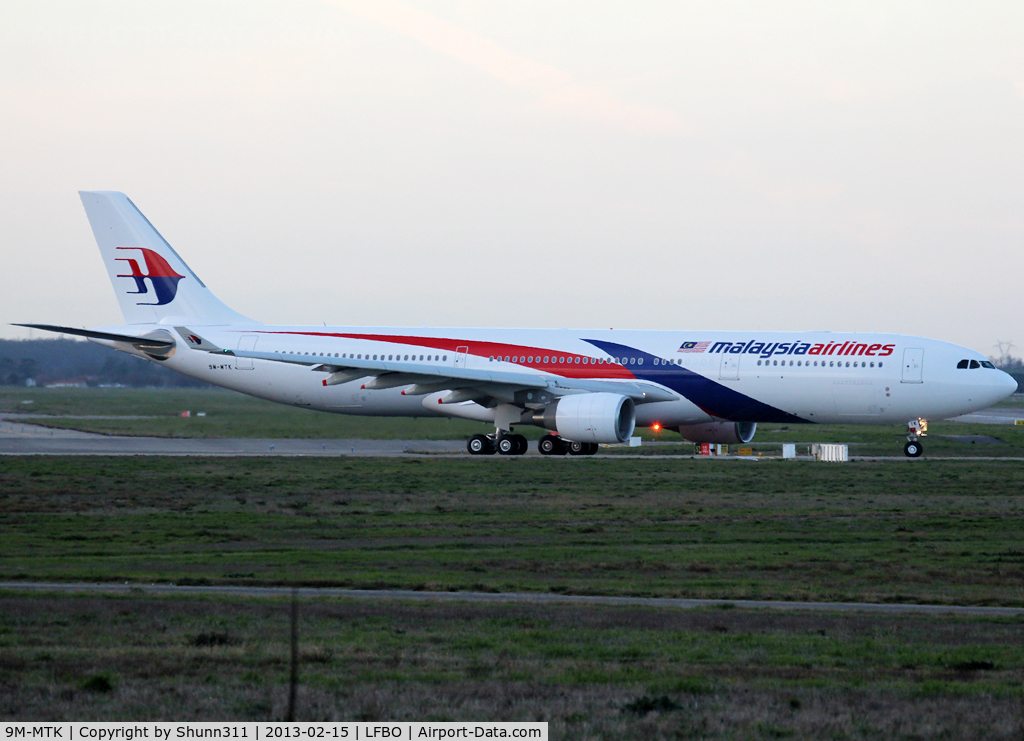 9M-MTK, 2013 Airbus A330-323X C/N 1388, Delivery day...