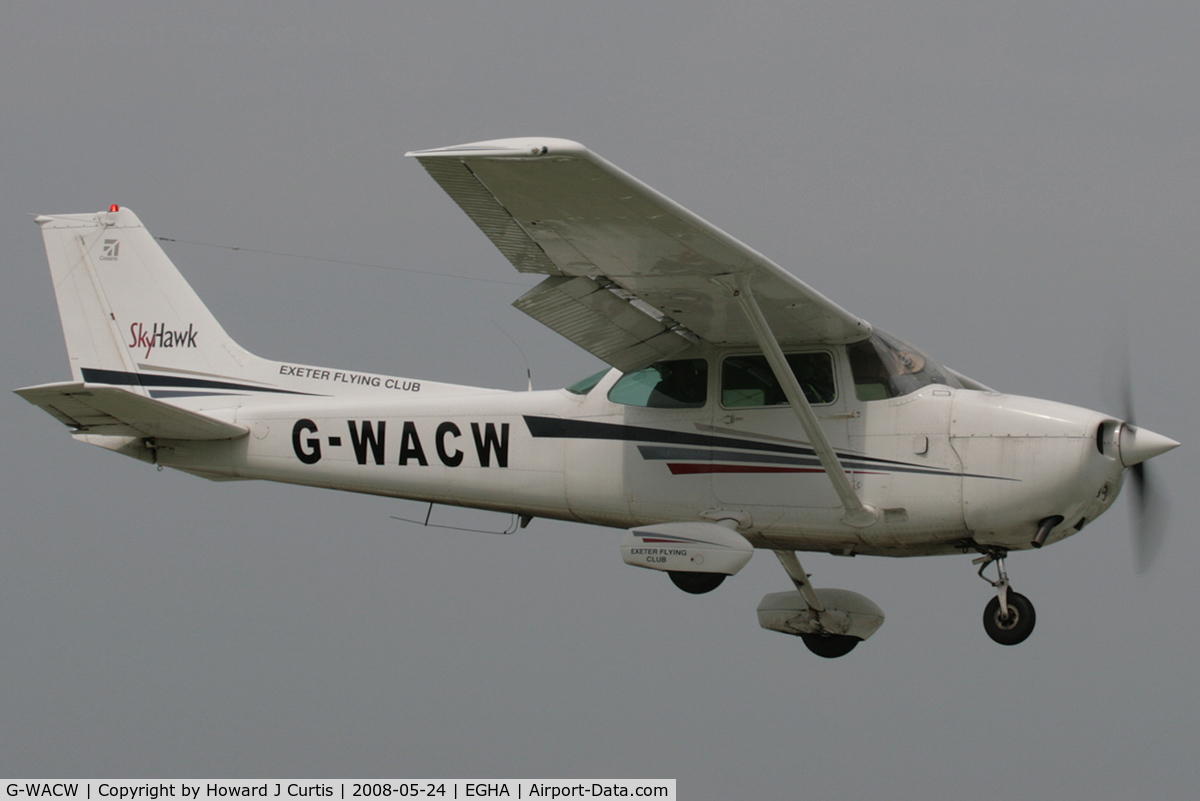 G-WACW, 1981 Cessna 172P C/N 172-74057, Exeter Flying Club