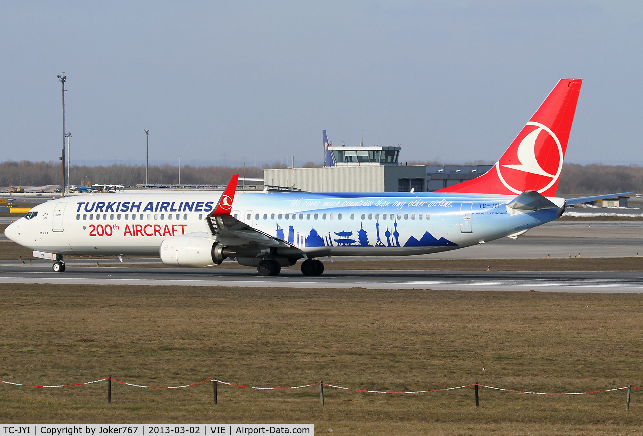 TC-JYI, 2012 Boeing 737-9F2/ER C/N 40985, Turkish Airlines