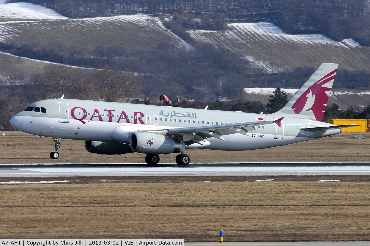 A7-AHT, 2012 Airbus A320-232 C/N 5078, Qatar Airways