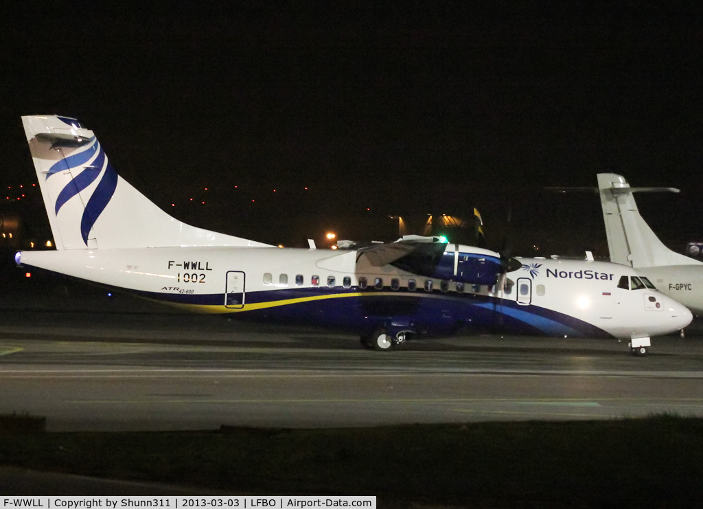 F-WWLL, 2013 ATR 42-600 C/N 1002, C/n 1002