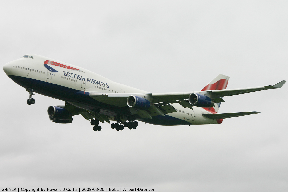 G-BNLR, 1990 Boeing 747-436 C/N 24447, British Airways