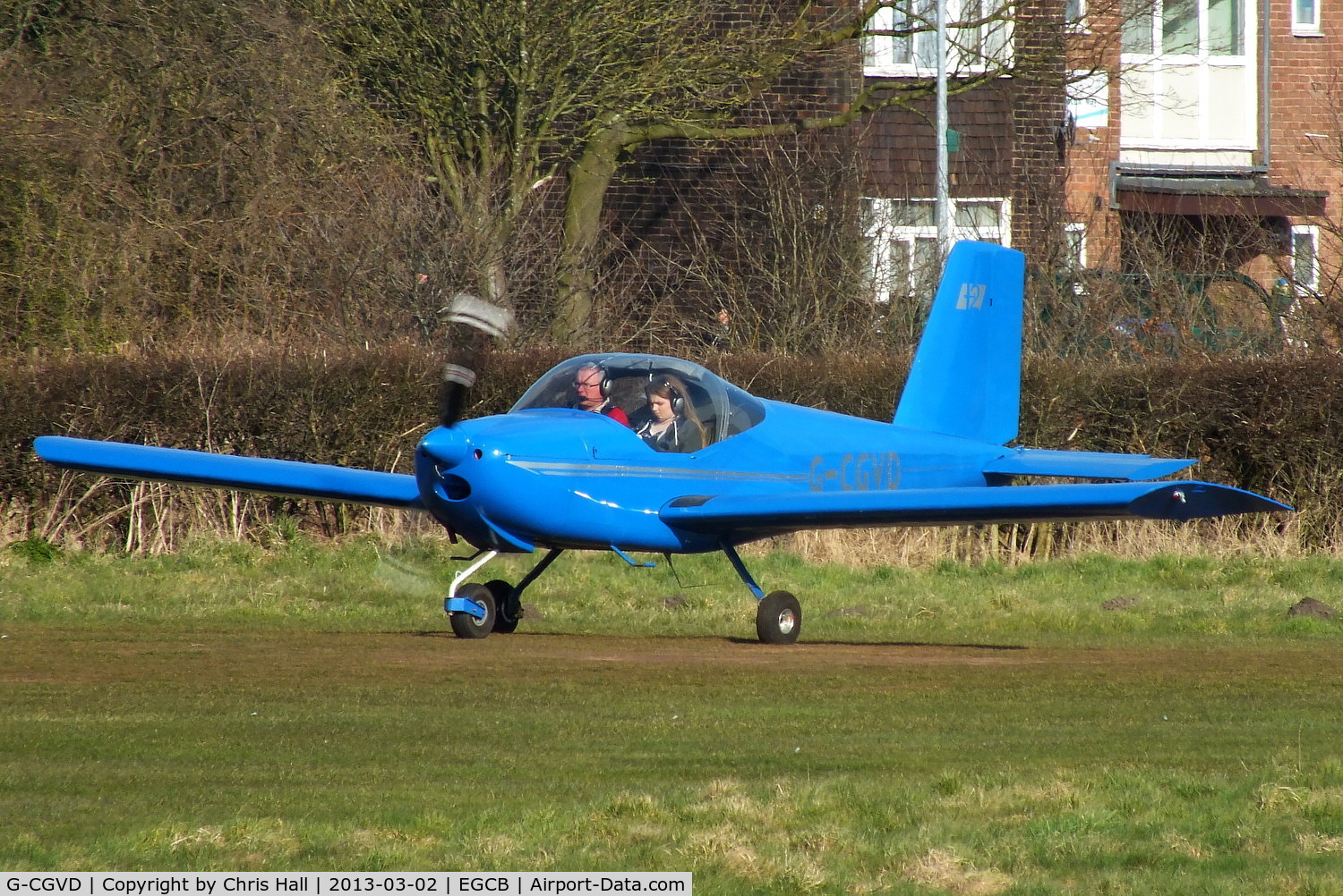 G-CGVD, 2011 Vans RV-12 C/N LAA 363-15005, Barton resident