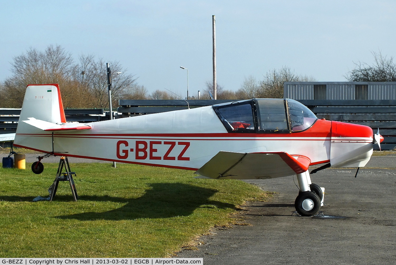 G-BEZZ, 1956 Jodel D-112 Club C/N 397, Barton resident