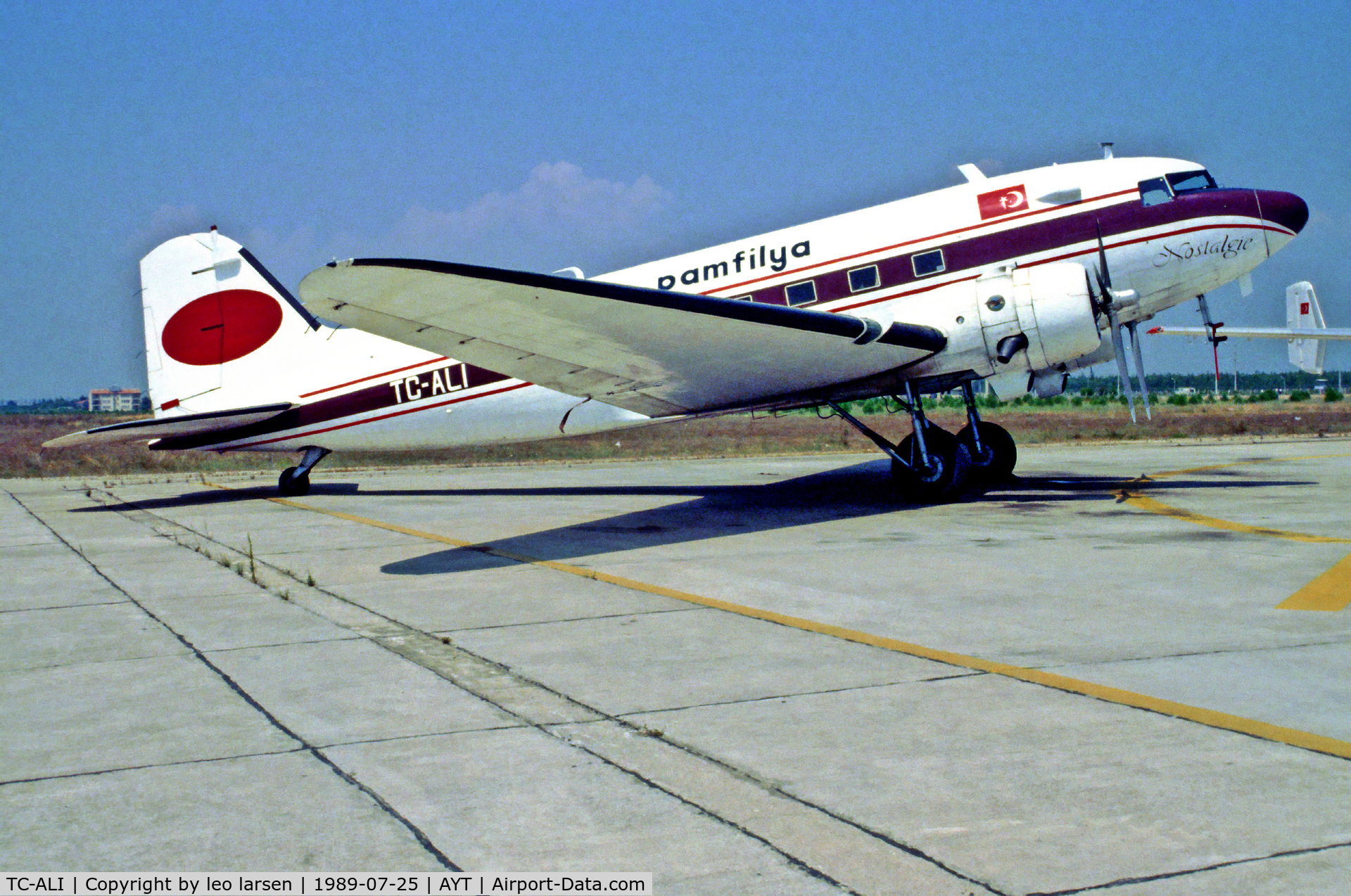 TC-ALI, 1943 Douglas C-47A Skytrain C/N 12830, Antalya Turkey