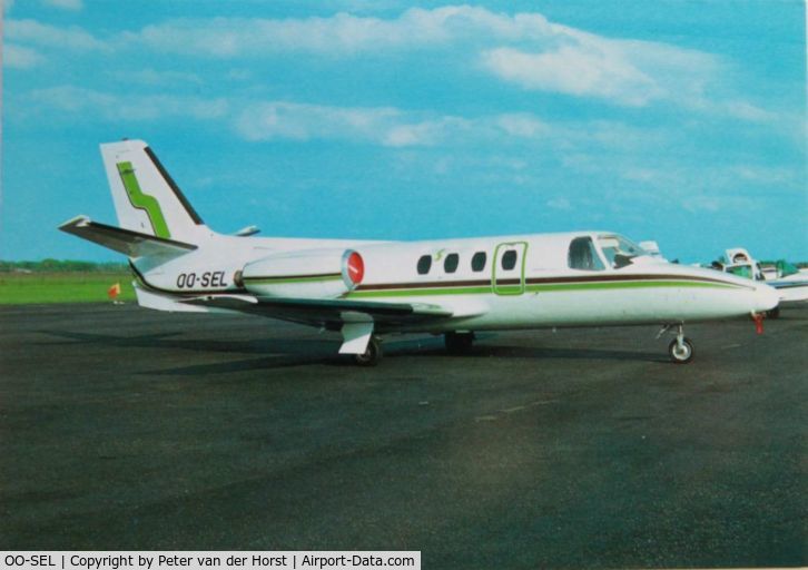 OO-SEL, 1973 Cessna 500 Citation I C/N 500-0133, Citation parked