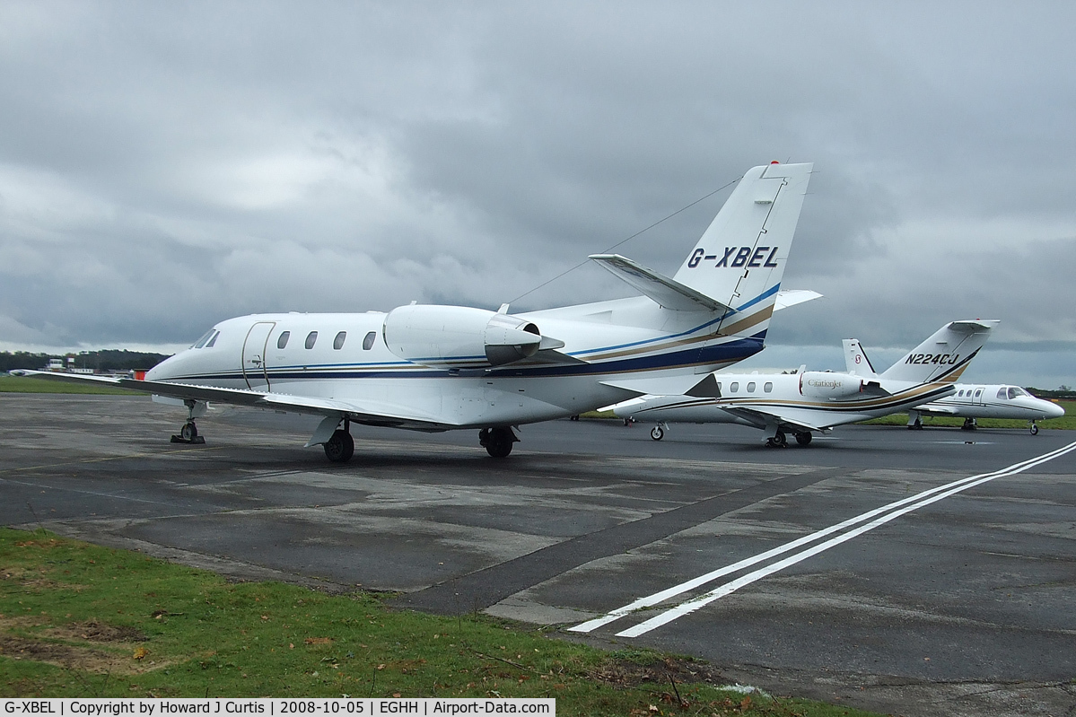 G-XBEL, 2007 Cessna 560XL Citation XLS C/N 560-5698, Corporate