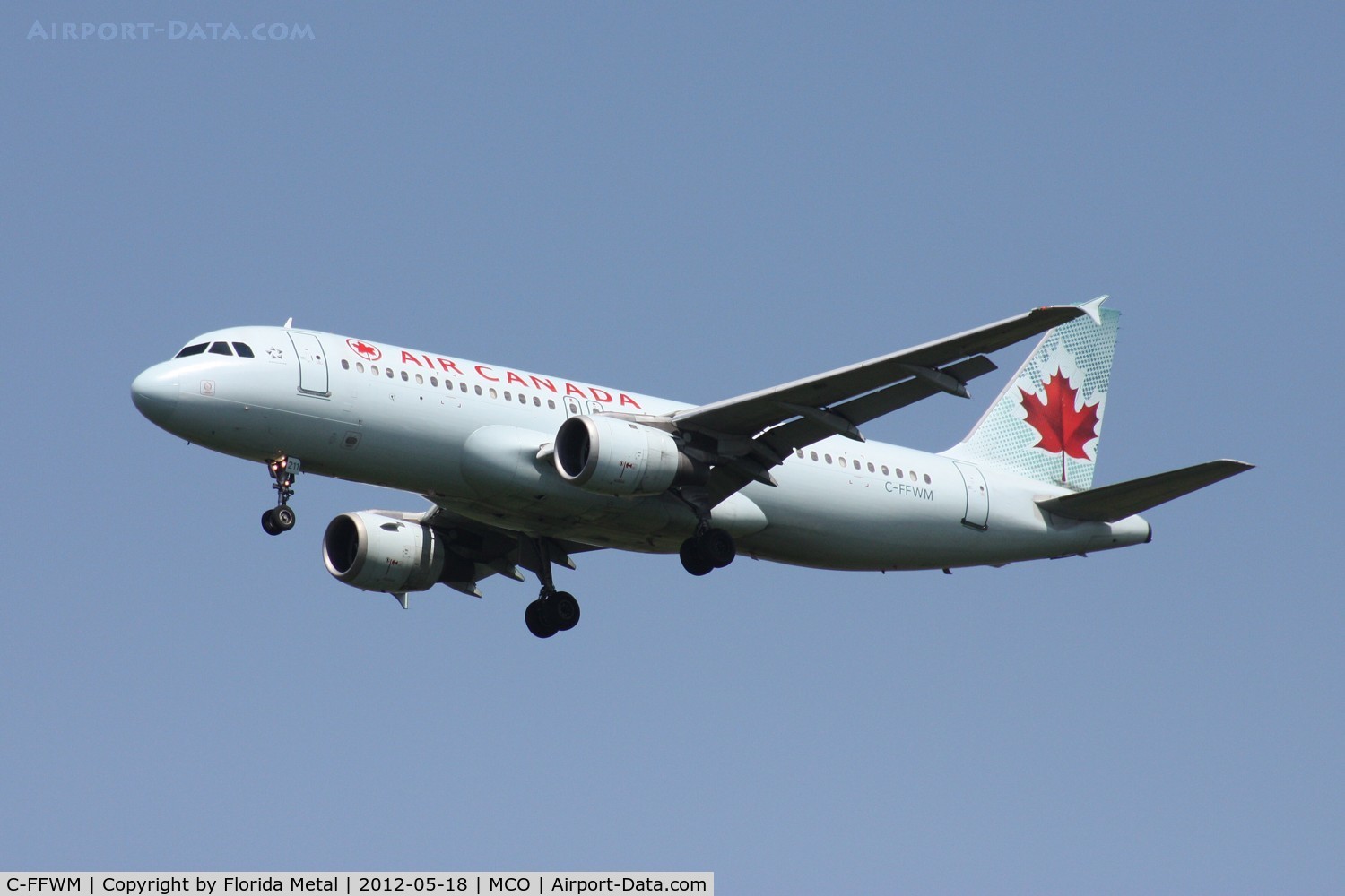 C-FFWM, 1991 Airbus A320-211 C/N 154, Air Canada A320