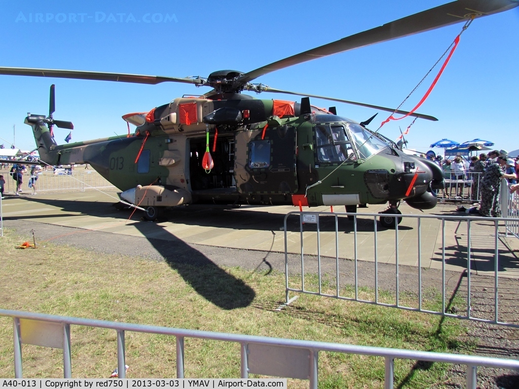 A40-013, NHI MRH-90 C/N 1214, A40-013 at 2013 Australian International Airshow, Avalon
