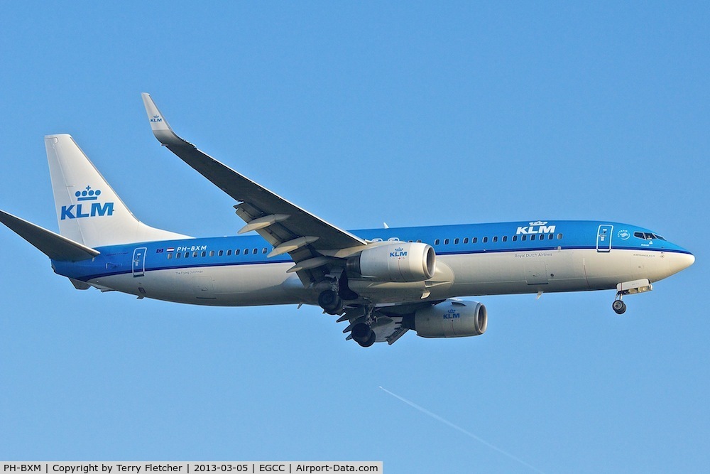 PH-BXM, 2000 Boeing 737-8K2 C/N 30355, KLM 2000 Boeing 737-8K2, c/n: 30355 at Manchester