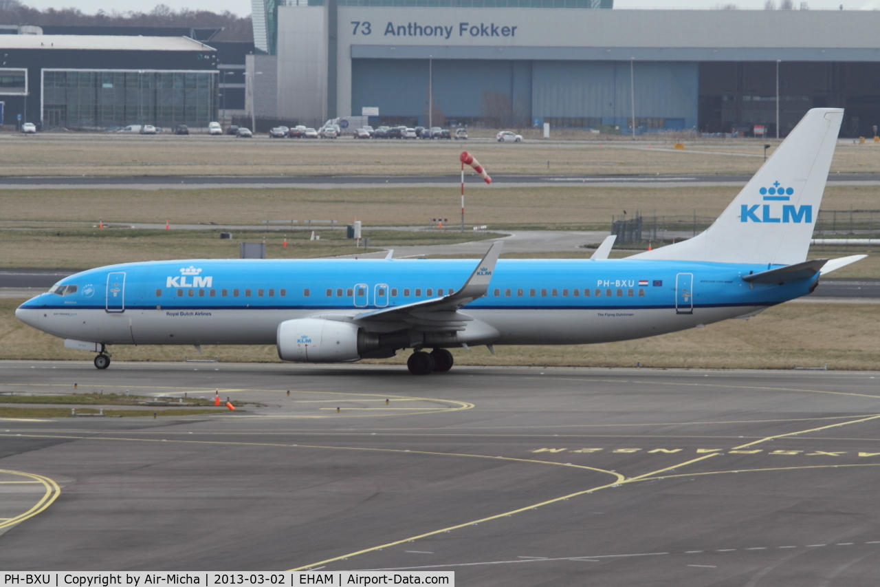 PH-BXU, 2006 Boeing 737-8BK C/N 33028, KLM Royal Dutch Airlines