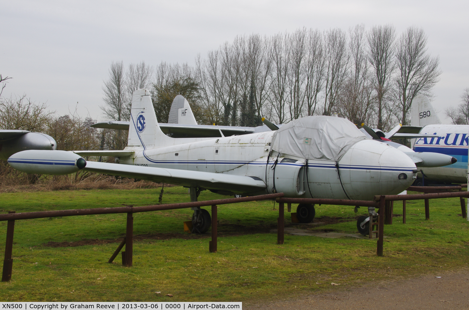 XN500, 1959 Hunting P-84 Jet Provost T.3A C/N PAC/W/10161, Preserved at the Norfolk and Suffolk Aviation Museum, Flixton.