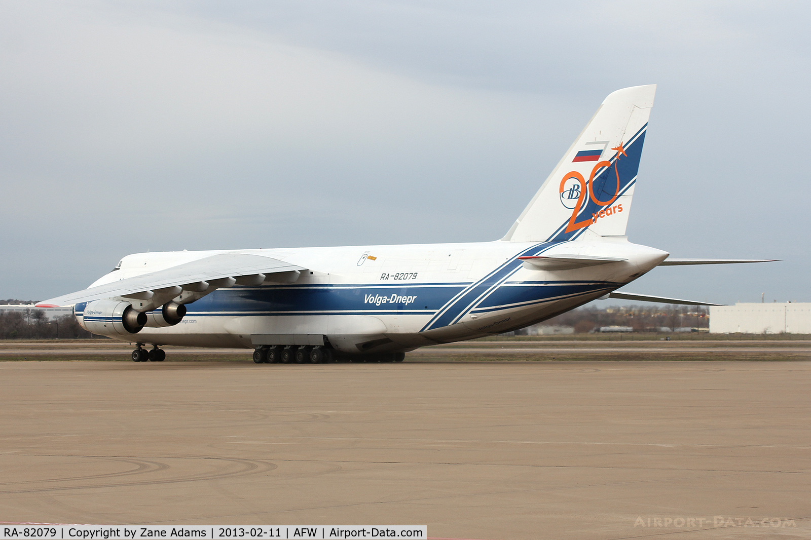 RA-82079, 2000 Antonov An-124-100 Ruslan C/N 9773052062157/0801, At Fort Worth Alliance Airport