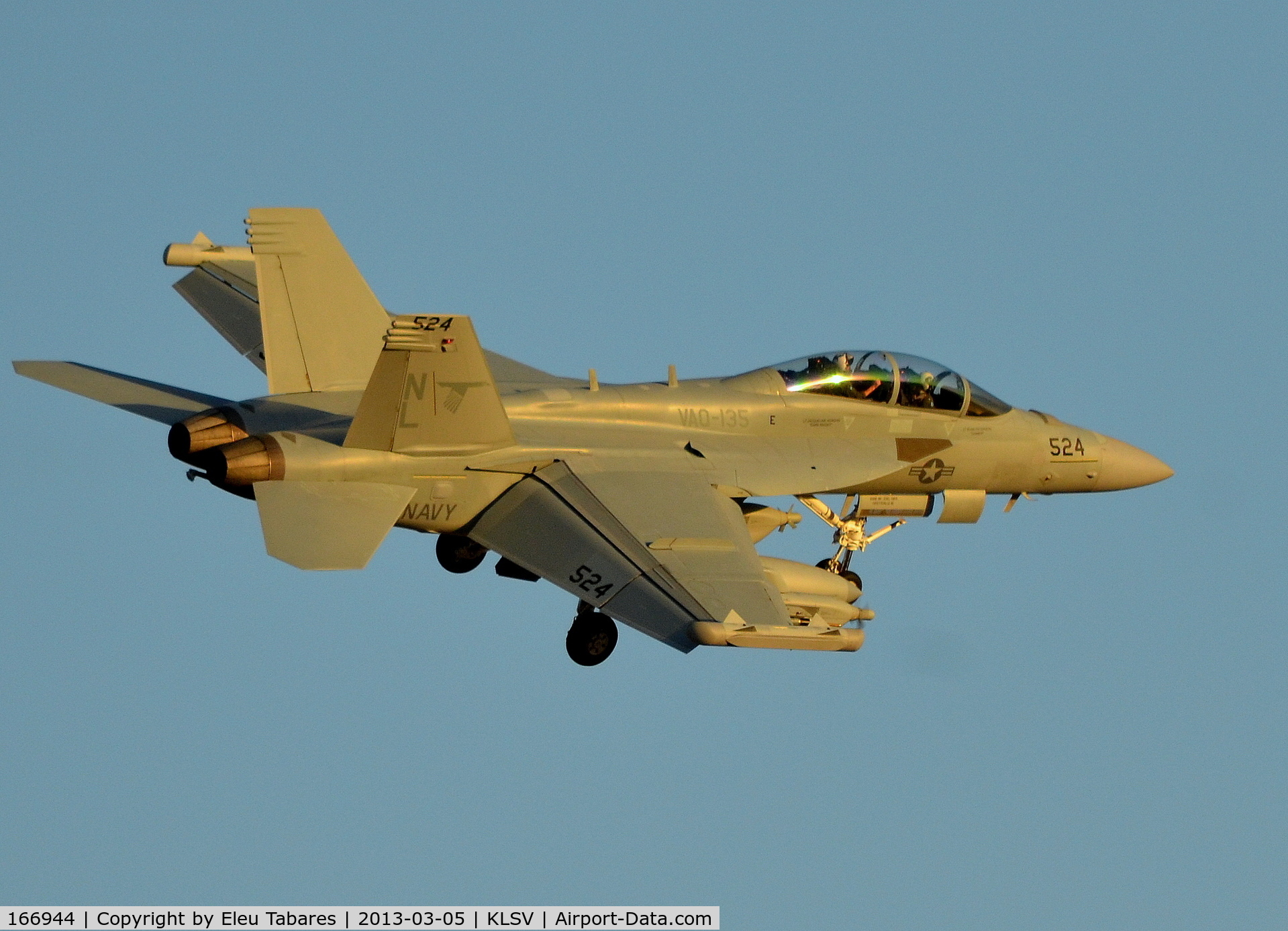 166944, Boeing EA-18G Growler C/N G-29, Taken during Red Flag Exercise at Nellis Air Force Base, Nevada.
