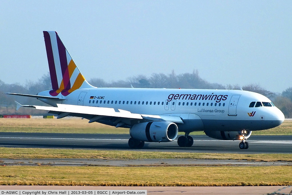 D-AGWC, 2006 Airbus A319-132 C/N 2976, Germanwings new colour scheme