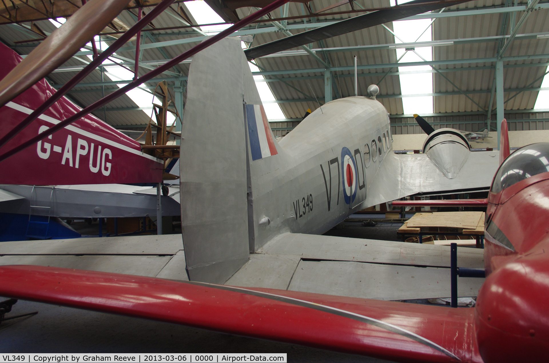 VL349, Avro 652A Anson 1 C/N 34220, Preserved at the Norfolk and Suffolk Aviation Museum, Flixton.