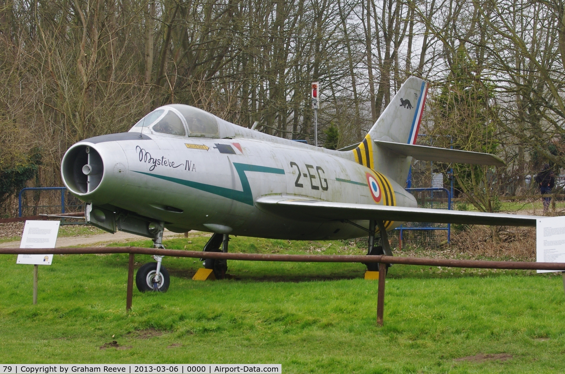 79, Dassault Mystere IVA C/N 79, Preserved at the Norfolk and Suffolk Aviation Museum, Flixton.