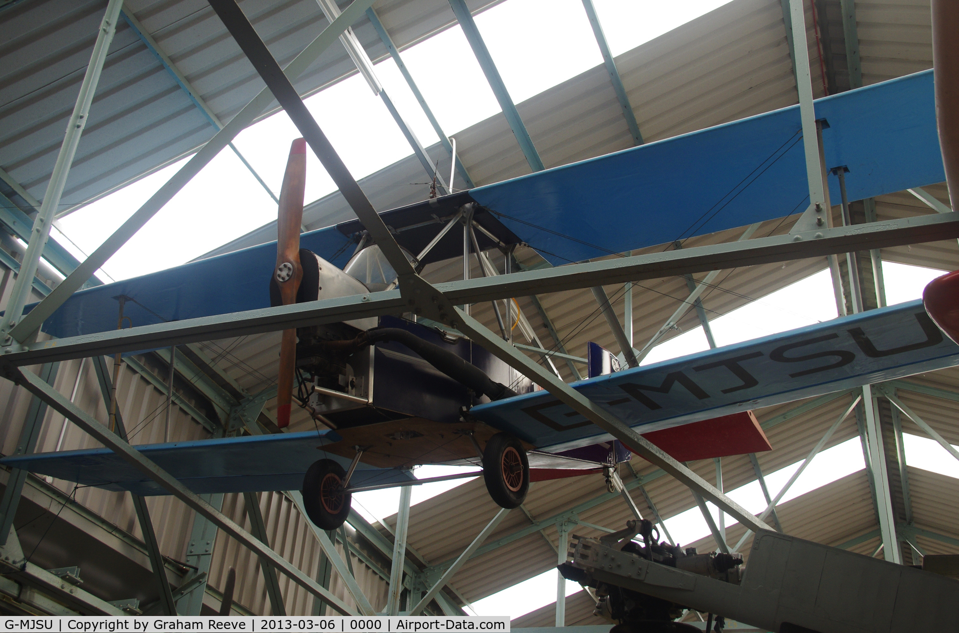 G-MJSU, Flylite (east Anglia) TIGER CUB C/N SO175, Preserved at the Norfolk and Suffolk Aviation Museum, Flixton.