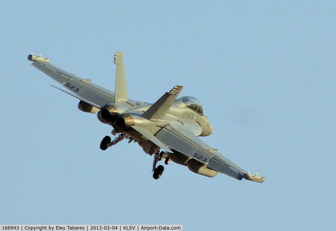 166943, Boeing EA-18G Growler C/N G-28, Taken during Red Flag Exercise at Nellis Air Force Base, Nevada.