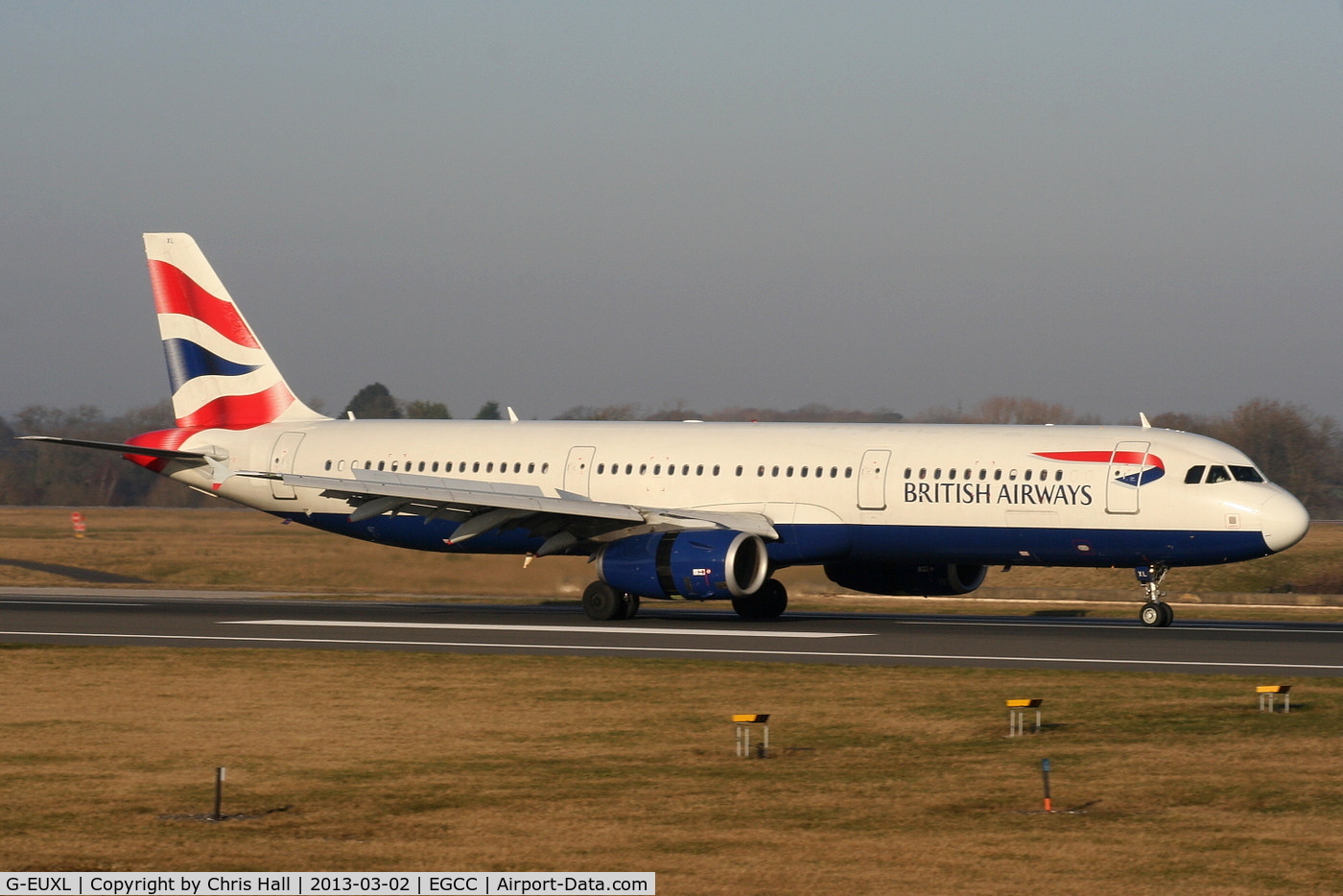 G-EUXL, 2007 Airbus A321-231 C/N 3254, British Airways