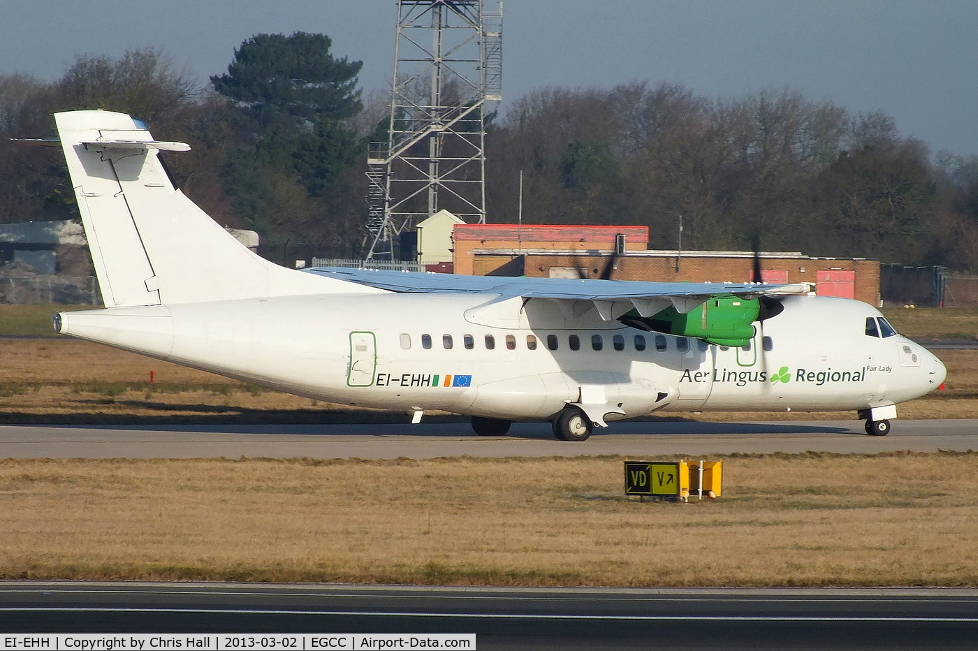 EI-EHH, 1990 ATR 42-300 C/N 196, now wearing Aer Lingus Regional titles