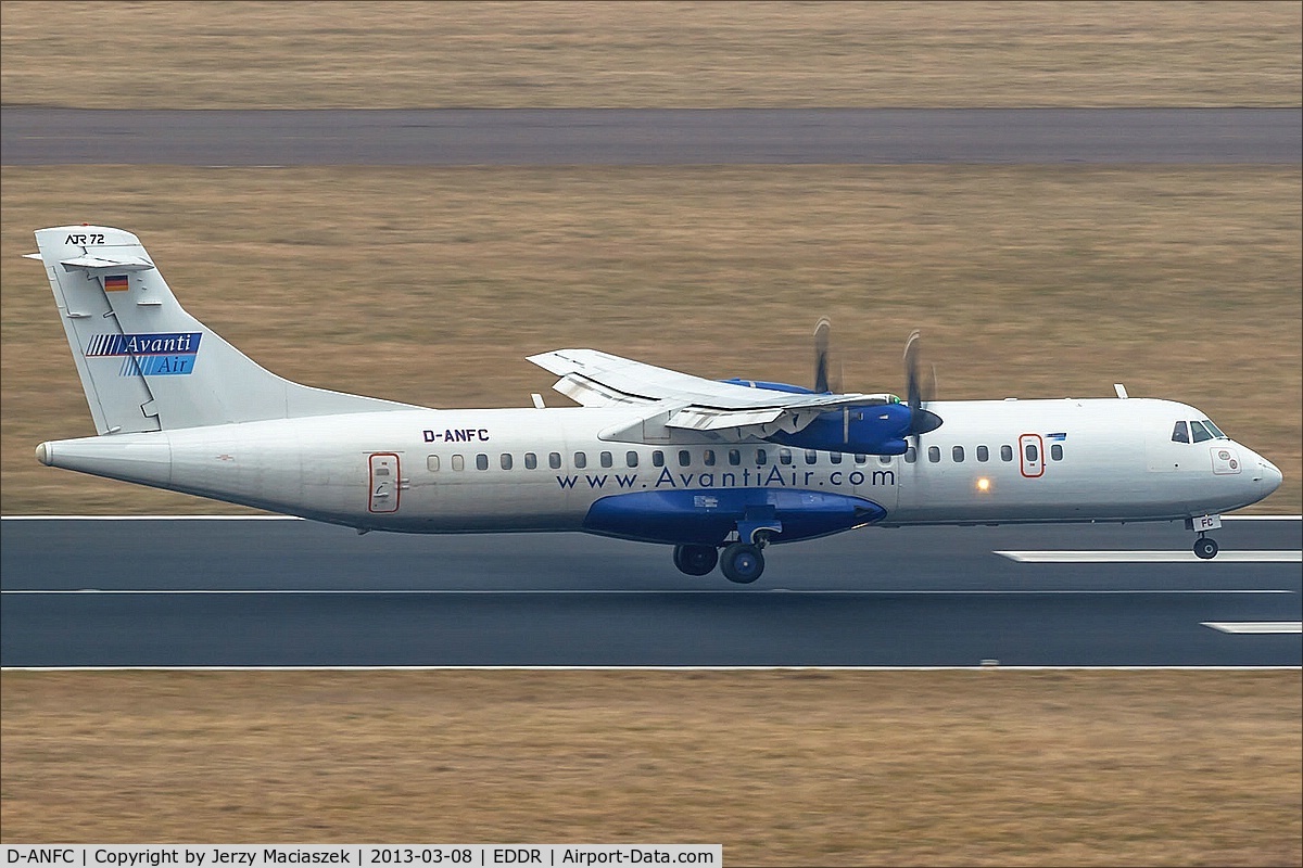 D-ANFC, 1992 ATR 72-202 C/N 237, ATR 72-202