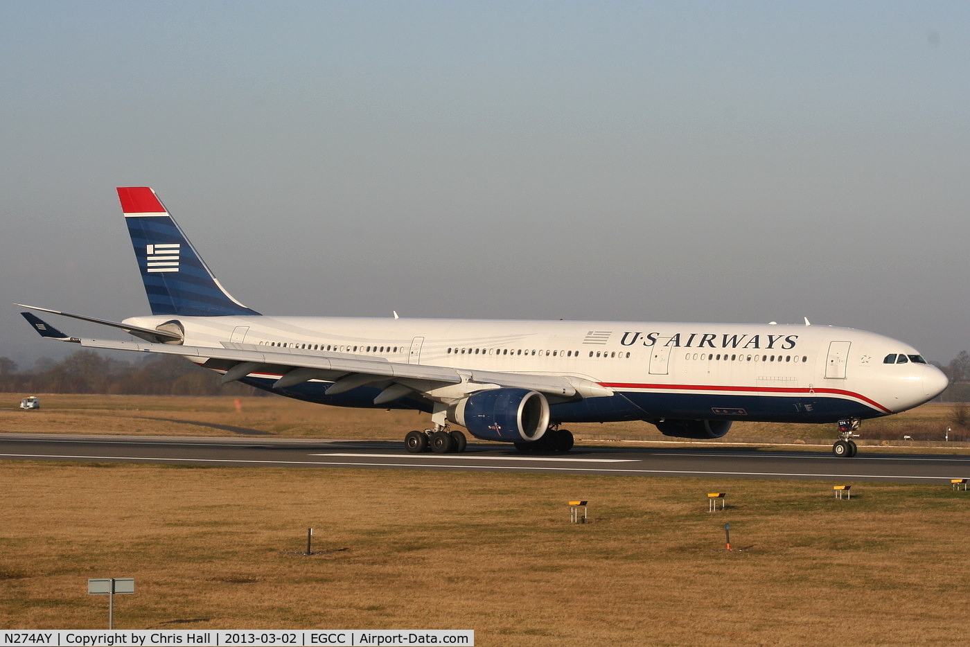 N274AY, 2000 Airbus A330-323X C/N 342, US Airways