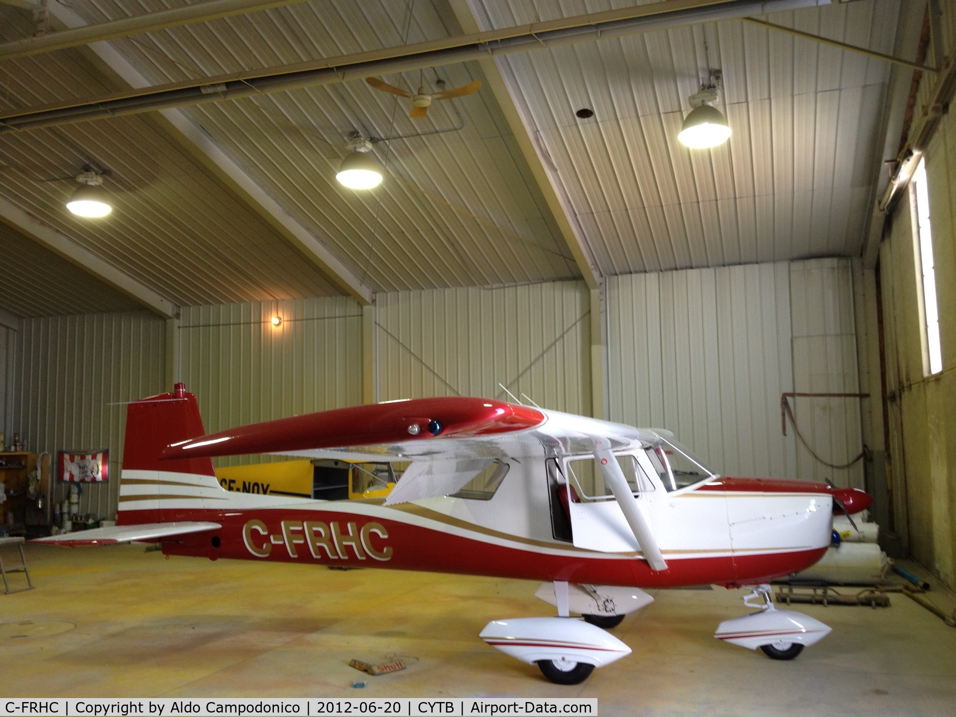 C-FRHC, 1964 Cessna 150D C/N 15060577, The airplane was restored and looks and flies like new.