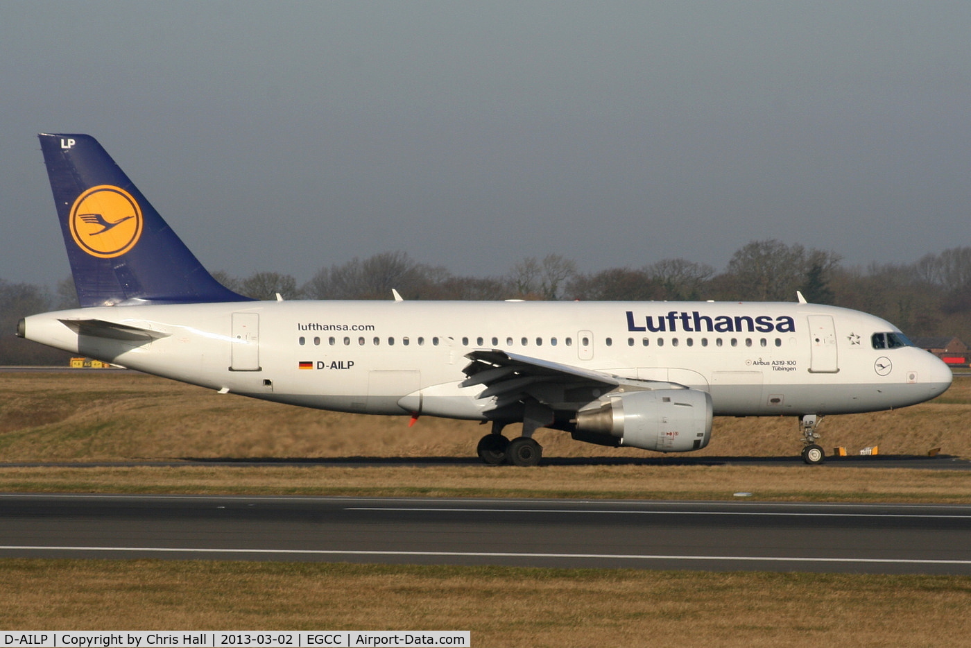 D-AILP, 1997 Airbus A319-114 C/N 717, Lufthansa