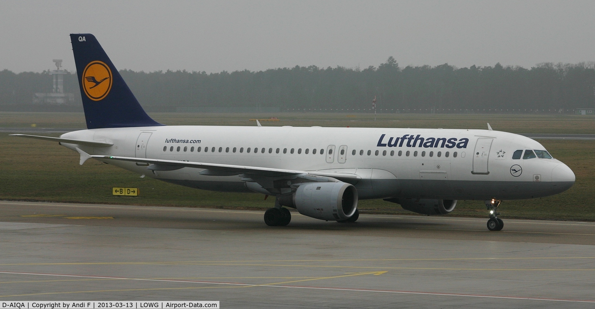 D-AIQA, 1991 Airbus A320-211 C/N 0172, Lufthansa Airbus A320-211