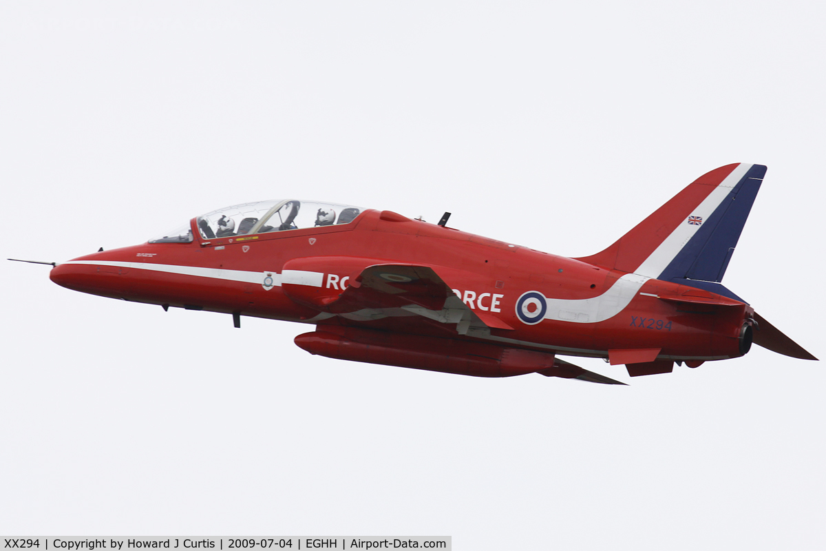 XX294, 1979 Hawker Siddeley Hawk T.1 C/N 122/312119, Operated by the Red Arrows.