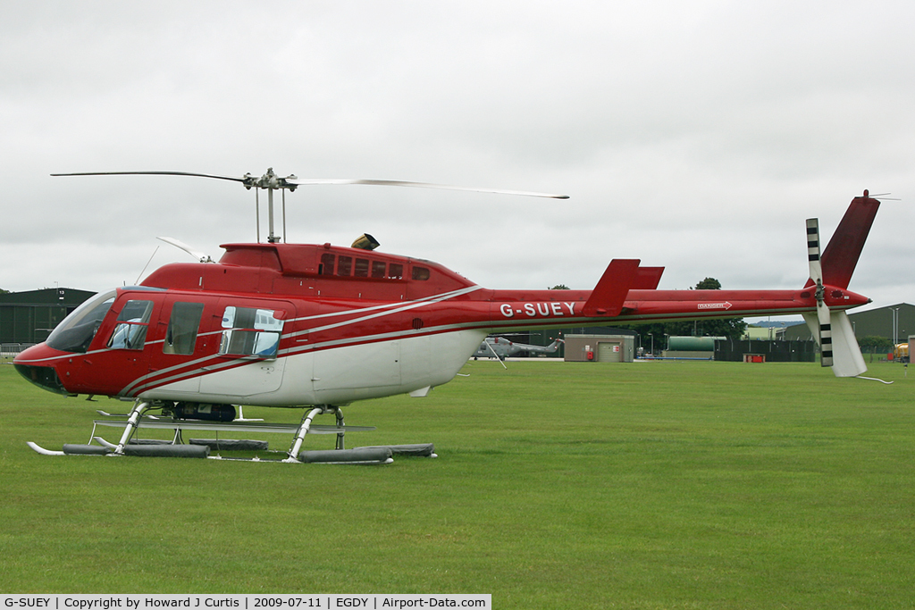 G-SUEY, 1981 Bell 206L-1 LongRanger II C/N 45612, At the Air Day. Giving joy rides.