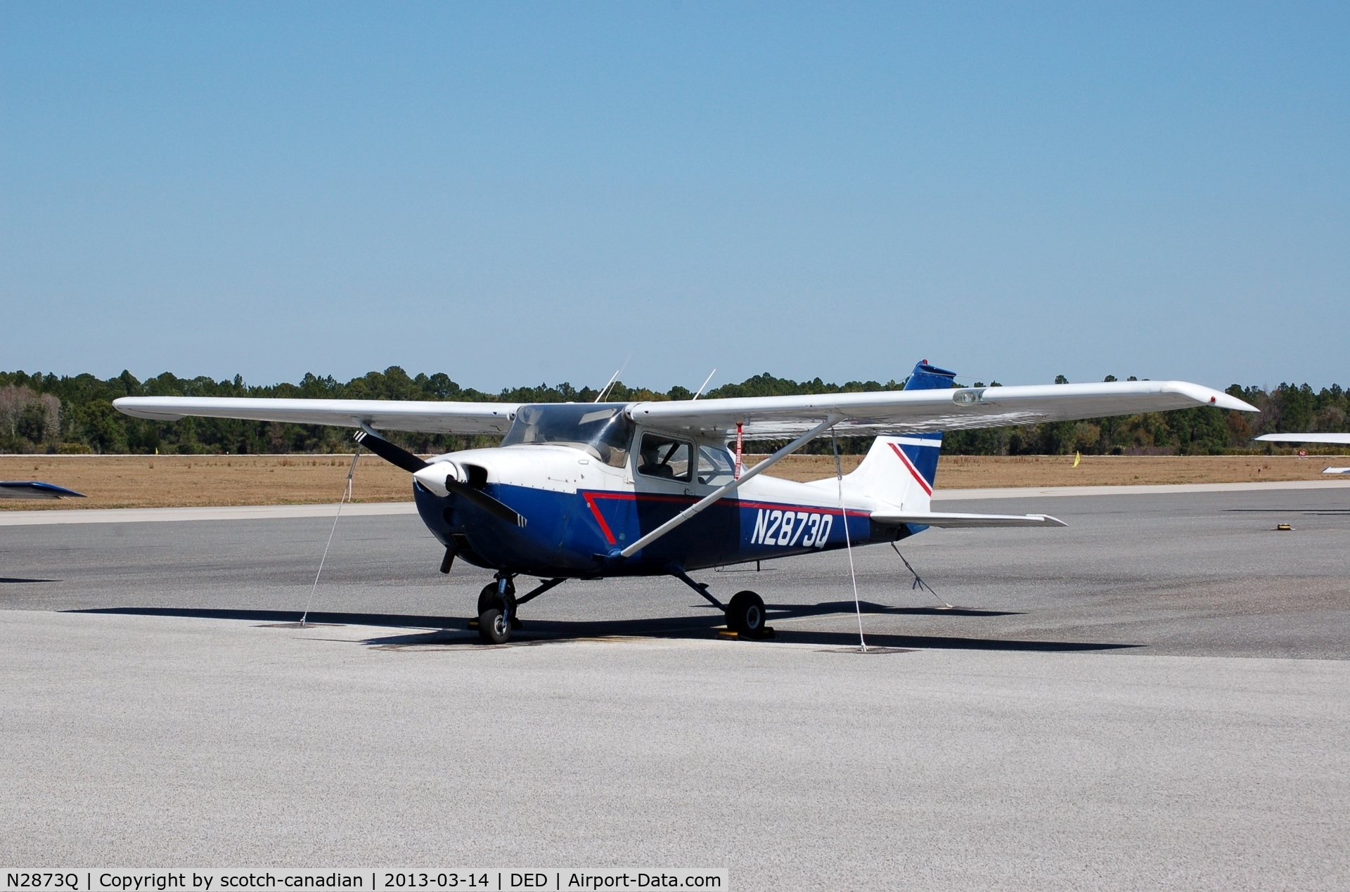N2873Q, 1971 Cessna 172L C/N 17259873, 1971 Cessna 172L, N2873Q, at DeLand Municipal - Sidney H. Taylor Field, DeLand, FL