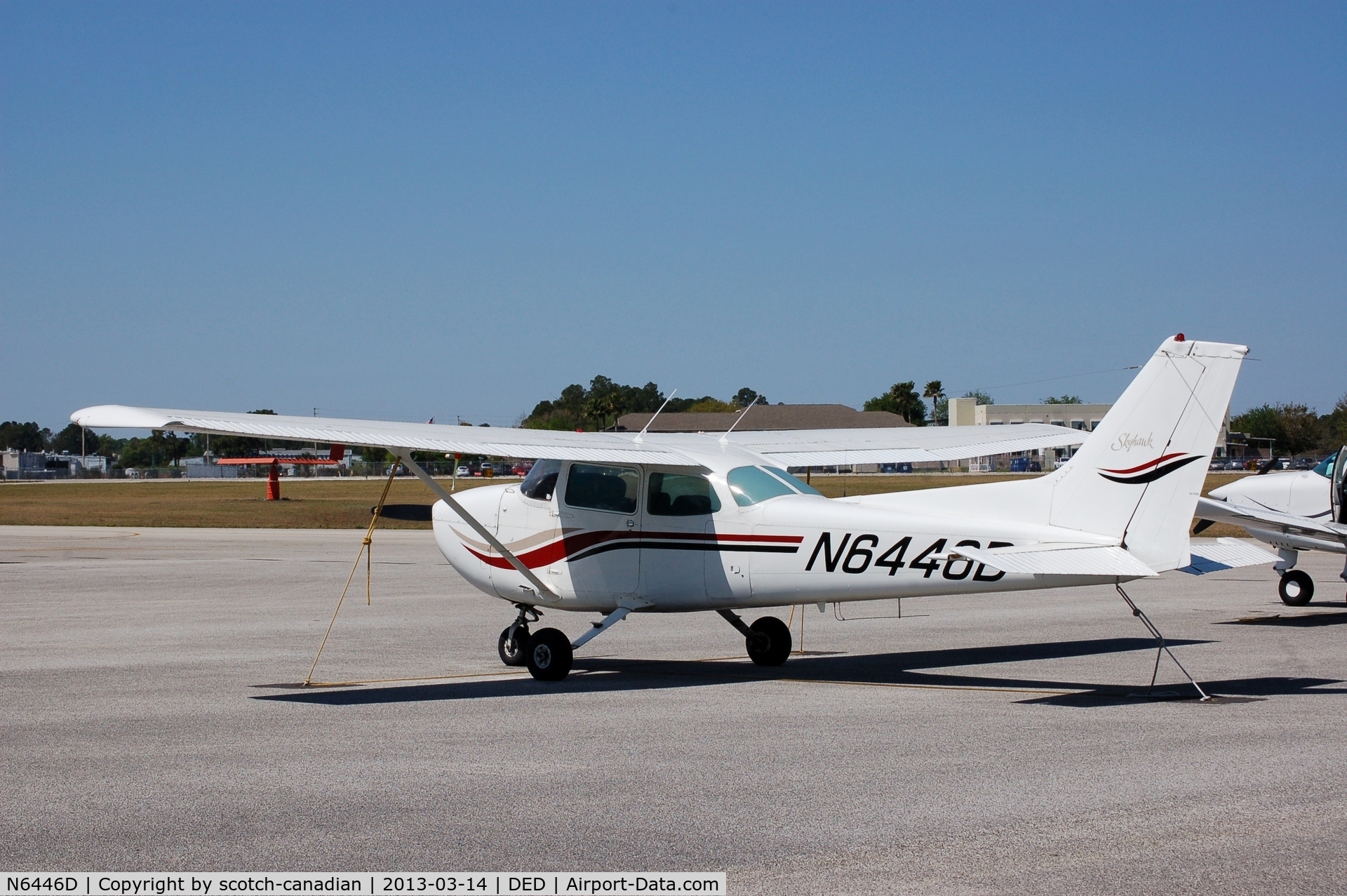 N6446D, 1979 Cessna 172N C/N 17272805, 1979 Cessna 172N, N6446D, at DeLand Municipal - Sidney H. Taylor Field, DeLand, FL