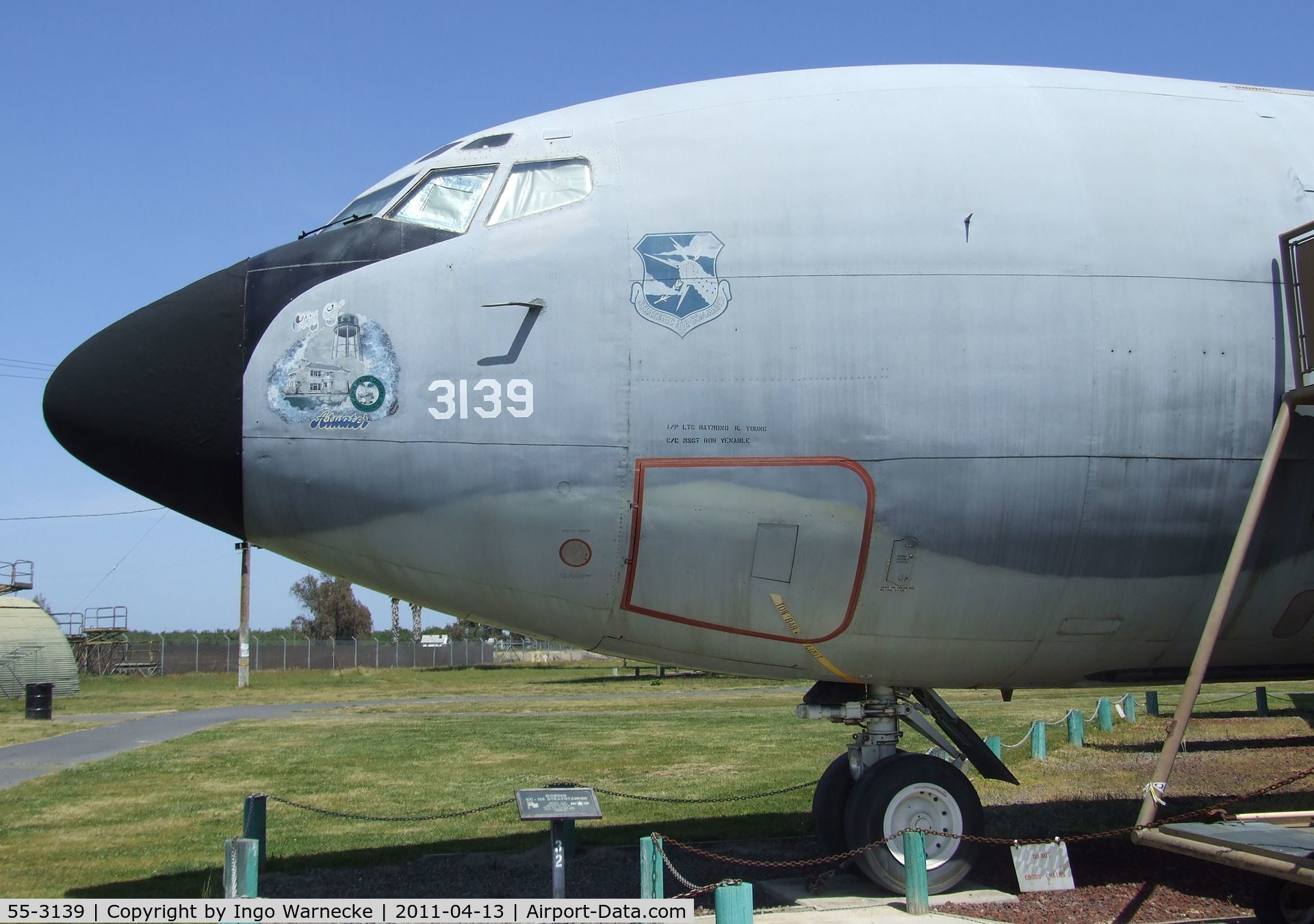 55-3139, 1955 Boeing KC-135A-BN Stratotanker C/N 17255, Boeing KC-135A Stratotanker at the Castle Air Museum, Atwater CA