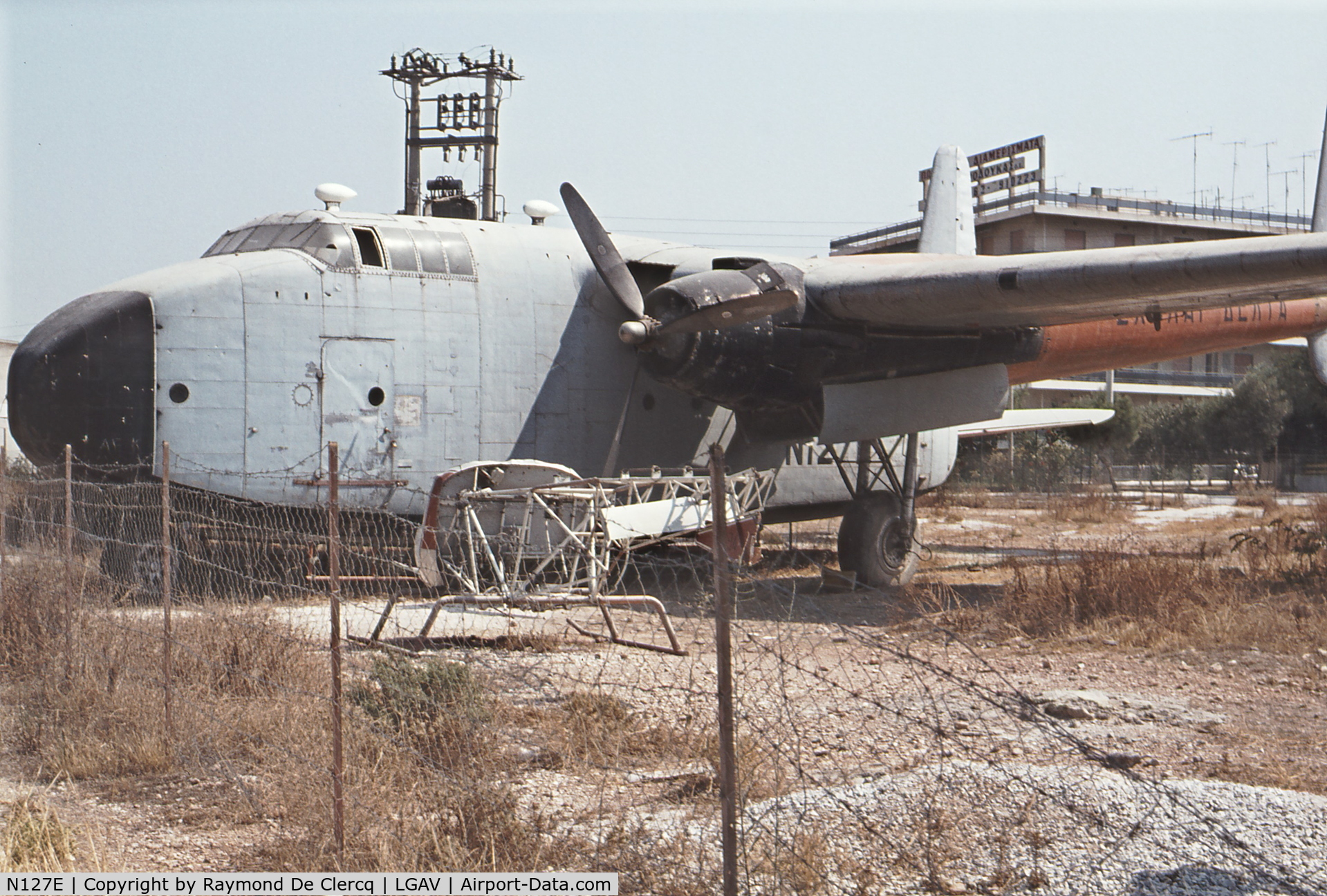 N127E, Fairchild C-82A Packet C/N 10150 (45-57780), Fairchild
