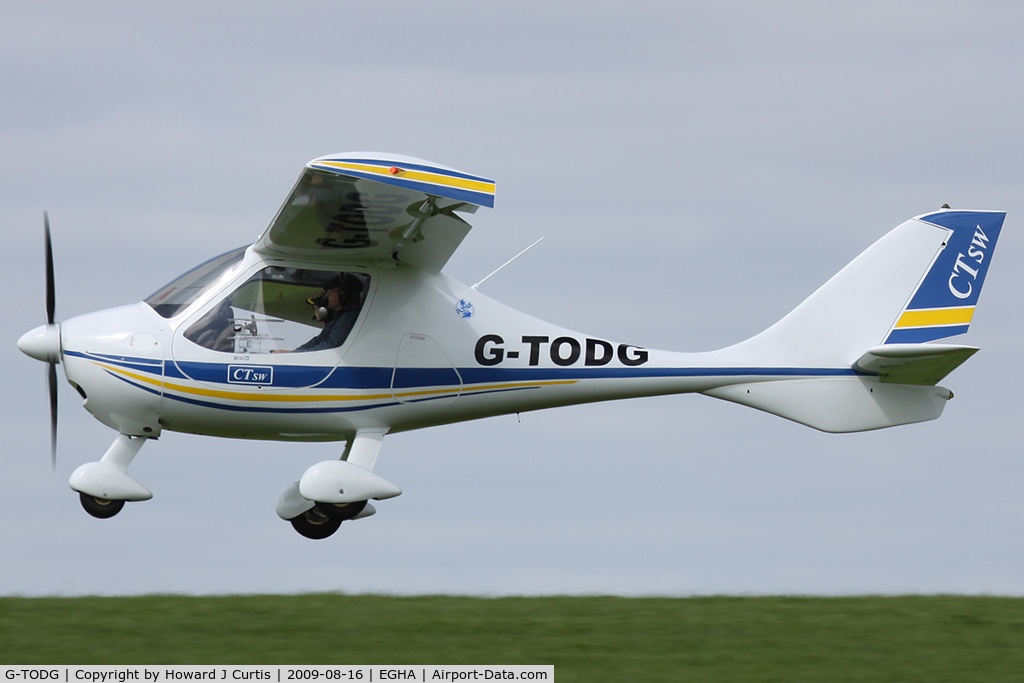 G-TODG, 2007 Flight Design CTSW C/N 8288, Privately owned.