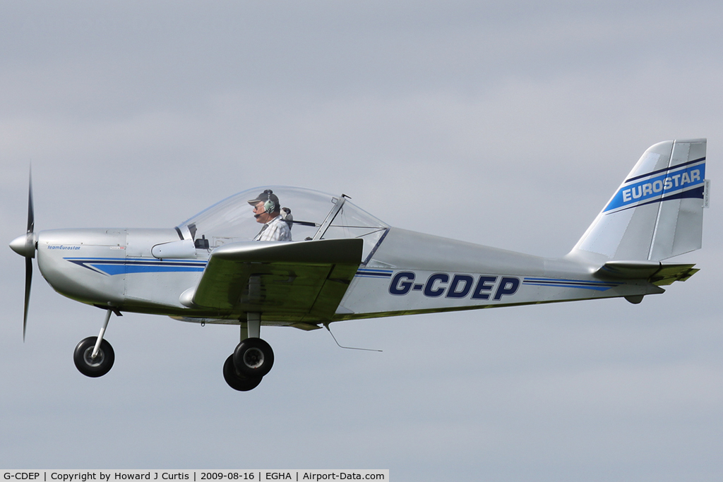 G-CDEP, 2004 Cosmik EV-97 TeamEurostar UK C/N 2128, Privately owned.