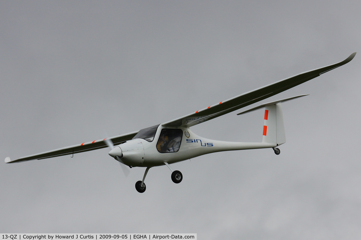 13-QZ, Pipistrel Sinus C/N Not found 13-QZ, Privately owned.