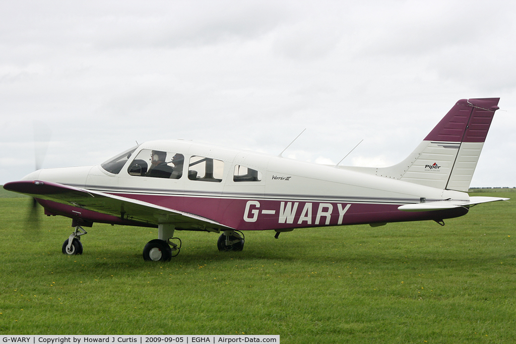 G-WARY, 1997 Piper PA-28-161 Cherokee Warrior III C/N 28-42024, Privately owned.