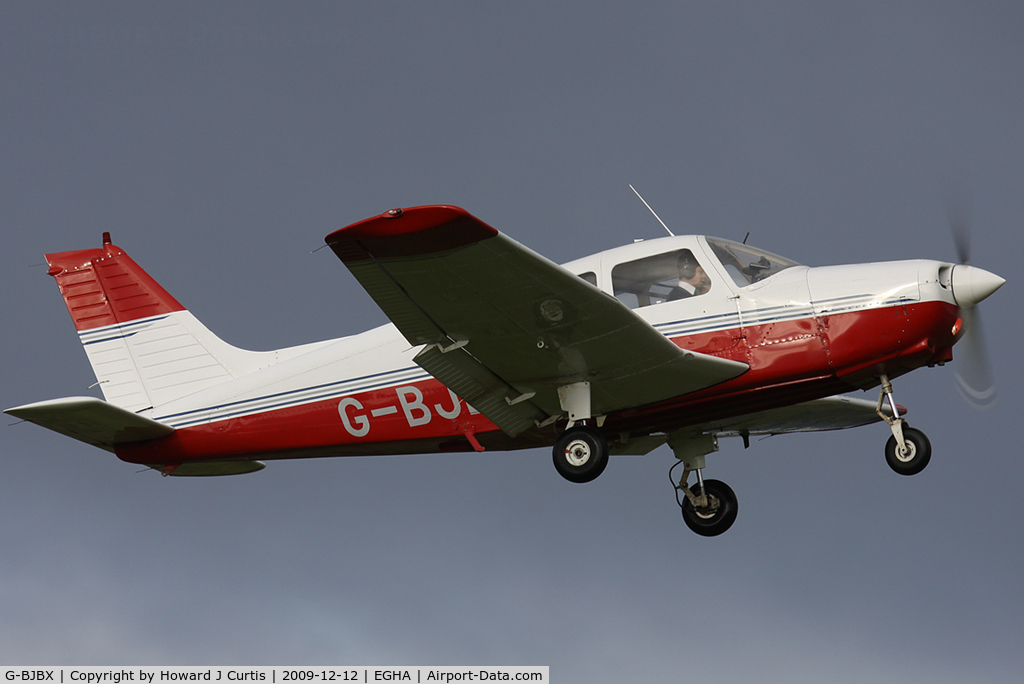 G-BJBX, 1981 Piper PA-28-161 Cherokee Warrior II C/N 28-8116269, Privately owned.