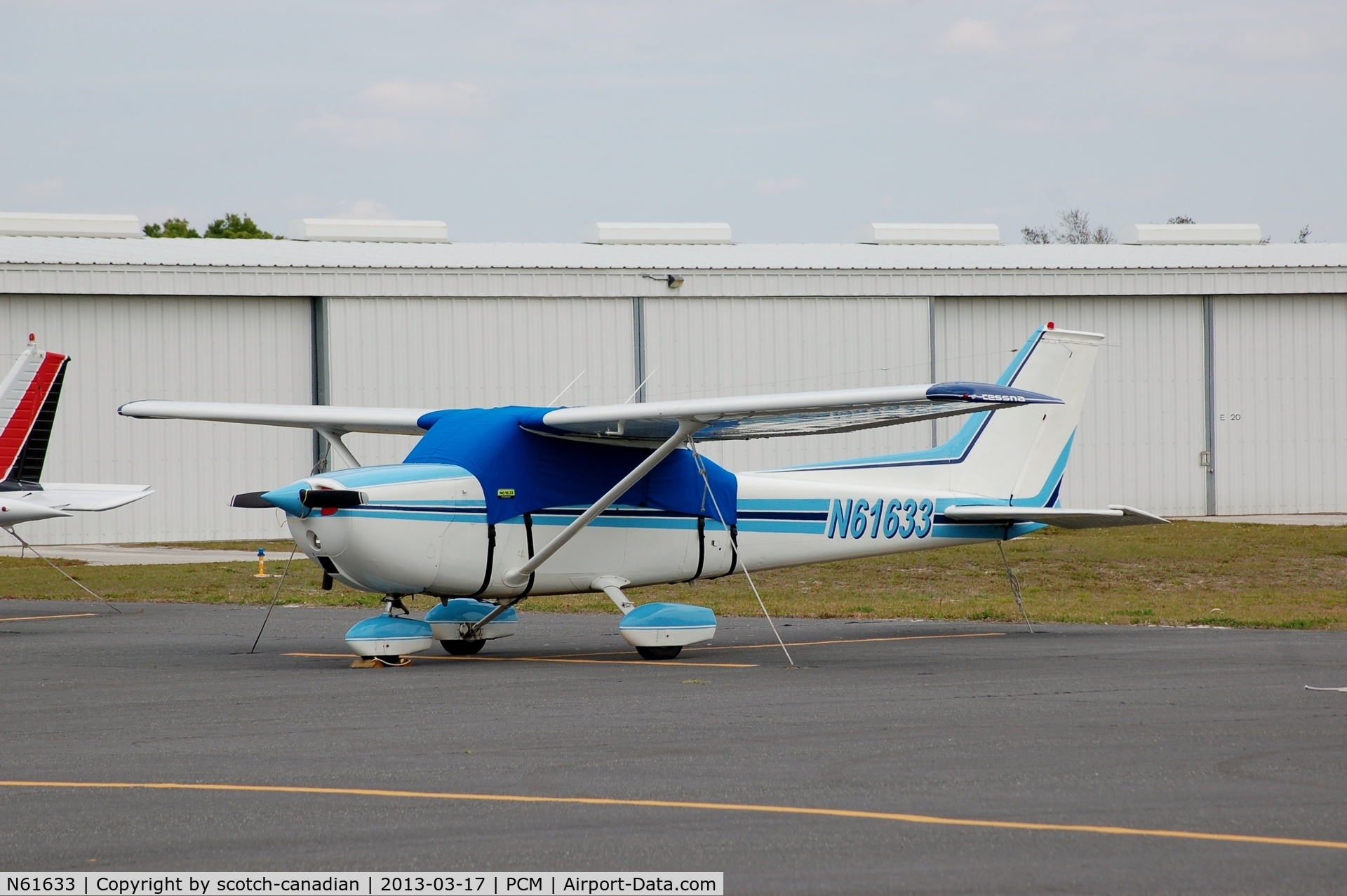 N61633, 1975 Cessna 172M C/N 17264688, 1975 Cessna 172M, N61633, at Plant City Airport, Plant City, FL