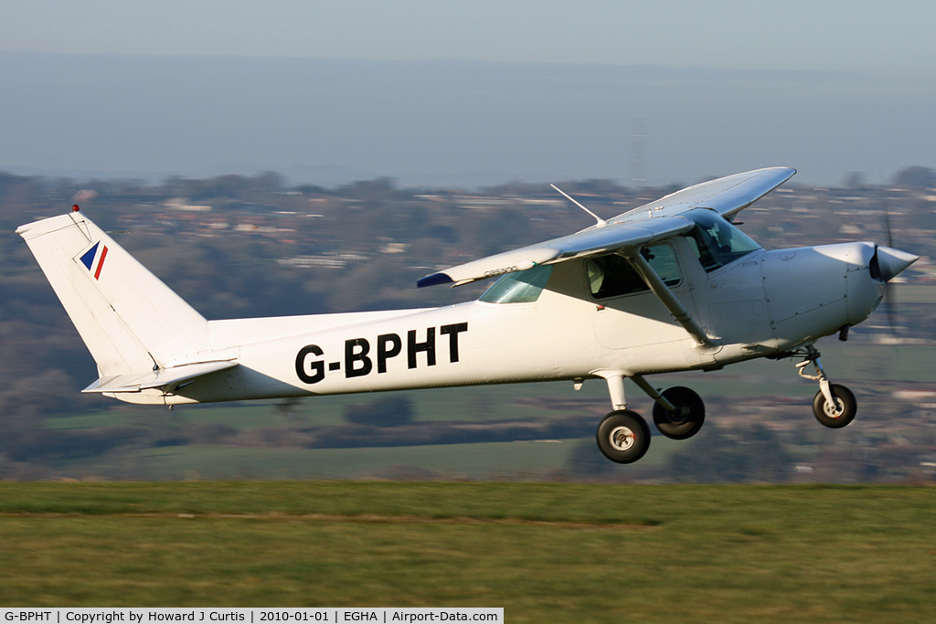 G-BPHT, 1978 Cessna 152 C/N 152-82401, At the New Year's Day Fly-In. Privately owned.